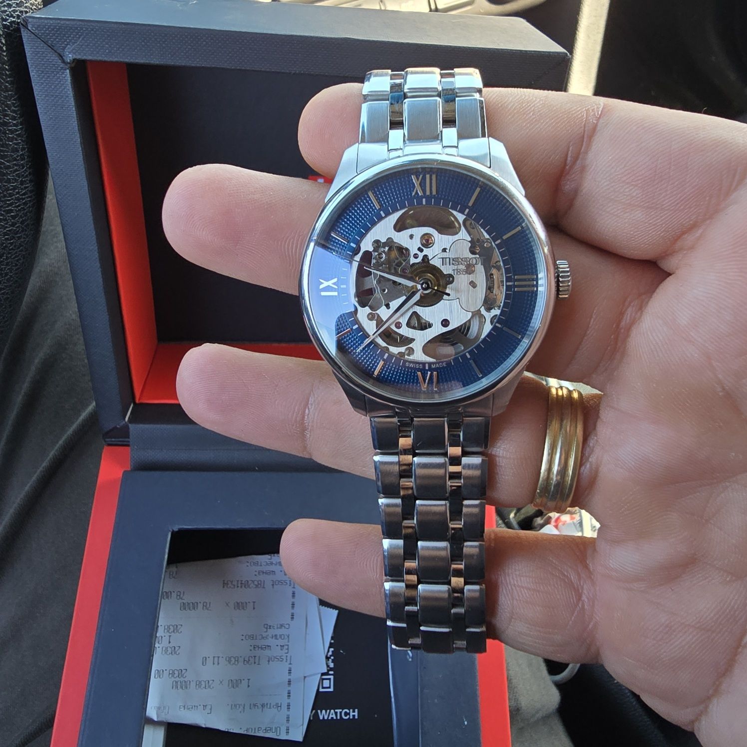 Автоматичен Часовник Tissot Chemin des Tourelles Skeleton