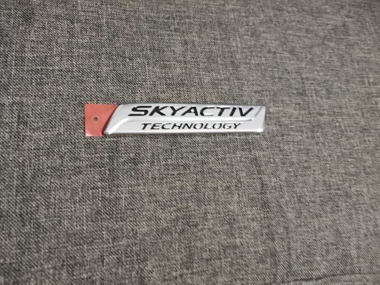 емблема лого Mazda Skyactiv Technology Мазда Скайактив