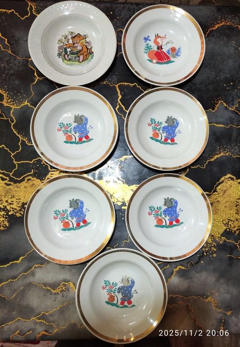 Тарелки детские.