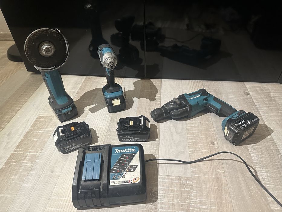 Set makita flex filetanta rotopercutor