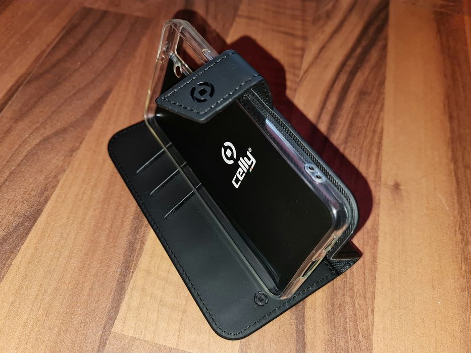 Husa flip magnetica originala Celly Wallet Case Samsung Galaxy S22 5G