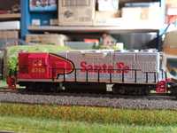 Locomotiva bachmann SantaFe trenuleț electric scara N