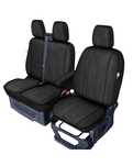 Set huse scaun dedicate Ford Transit 2018-, cu scaune 1+2 locuri, imitatie din piele