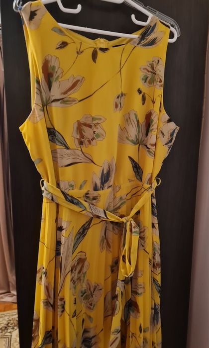 Rochita voal lunga plisata 48