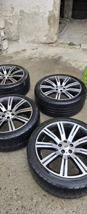Продавам джанти с гуми от Rangе Rover 22 цола