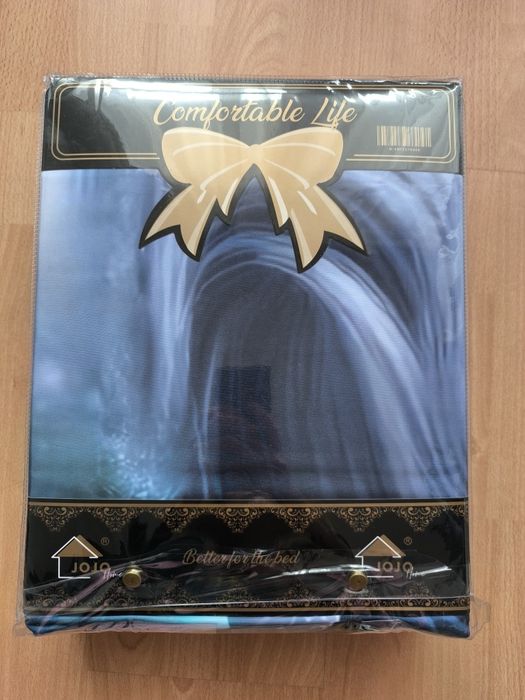 Спално бельо, чаршаф, калъвка за двойно легло 3D