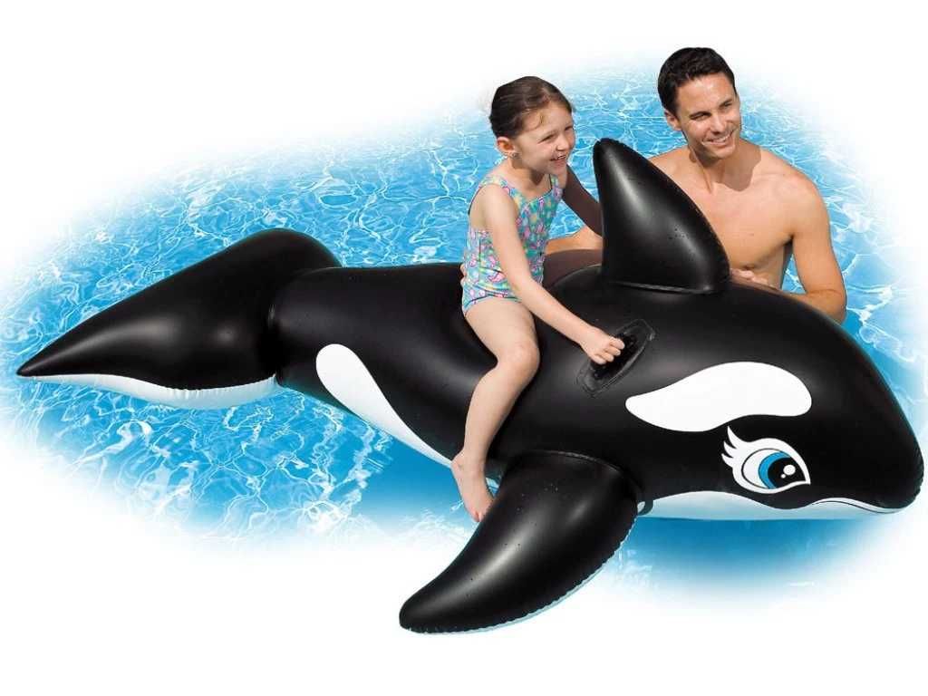 Надуваема играчка Косатка INTEX Whale 193 х 119см Ride-on