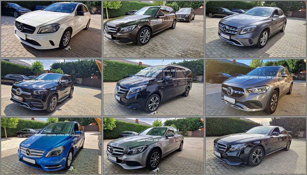 Reparatii SAS spira volan Mercedes GLC W253 senzor unghi volan