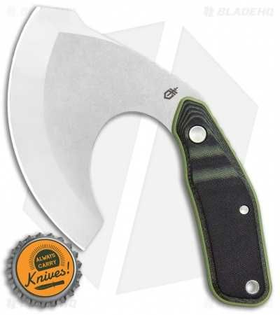 Нож Gerber Downwind Ulu Fixed Blade Knife Flat Sage Green