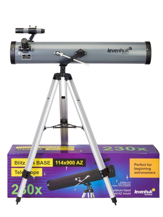 Телескоп Levenhuk Blitz 114 BASE