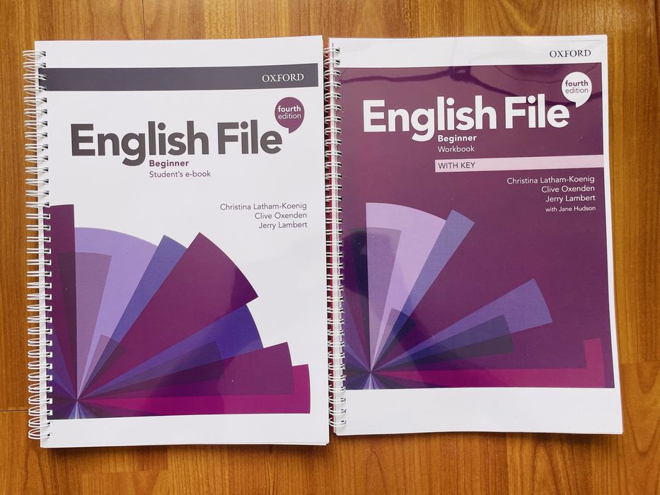 English file Beginner Fourth edition students book work book