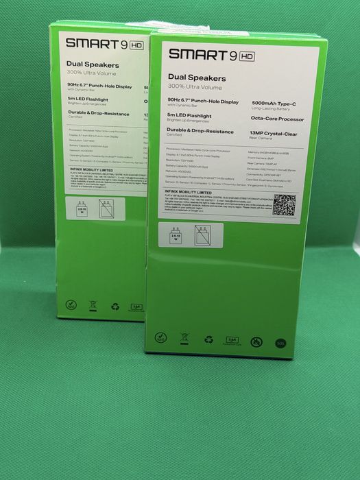 infinx smart 9  64/8 Negru /titanium