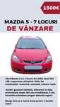 Vând Mazda 5- 7 locuri !PRET BUN!