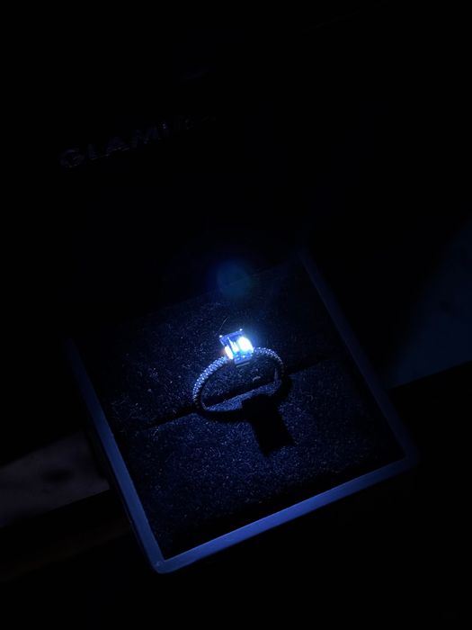 Годежен Пръстен бяло злато