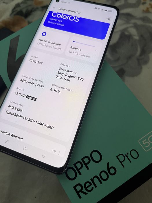 Oppo reno 6 pro 5G