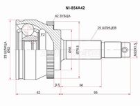 Шрус наружный , граната наружная Nissan Almera