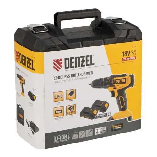 Акумулаторен винтоверт с 2 батерии 18 V – Denzel