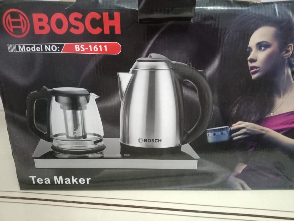 Чайник 2в1 с плитой Bosch