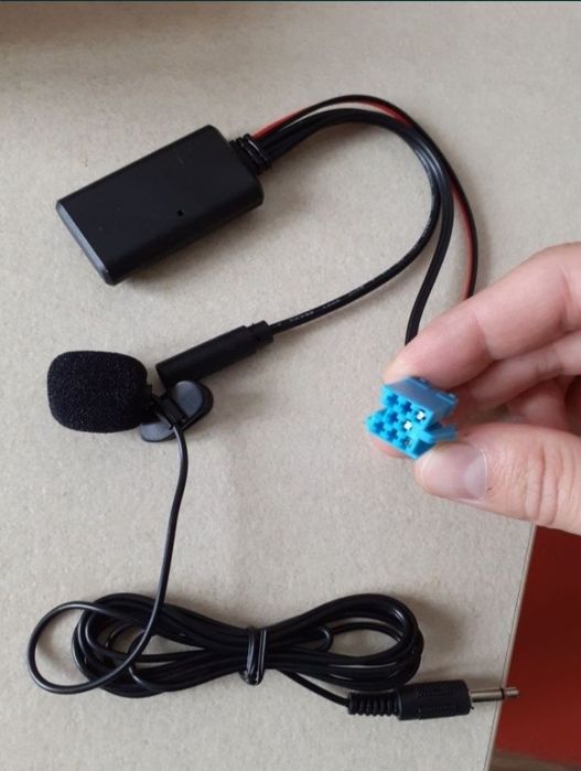 Bluetooth conexiune auxiliar adaptor aux cablu 8 pini audi Skoda seat