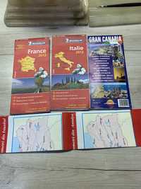 Vînd 4 hărți  Italia Franta LasPalmas Turcia noi nefolosite