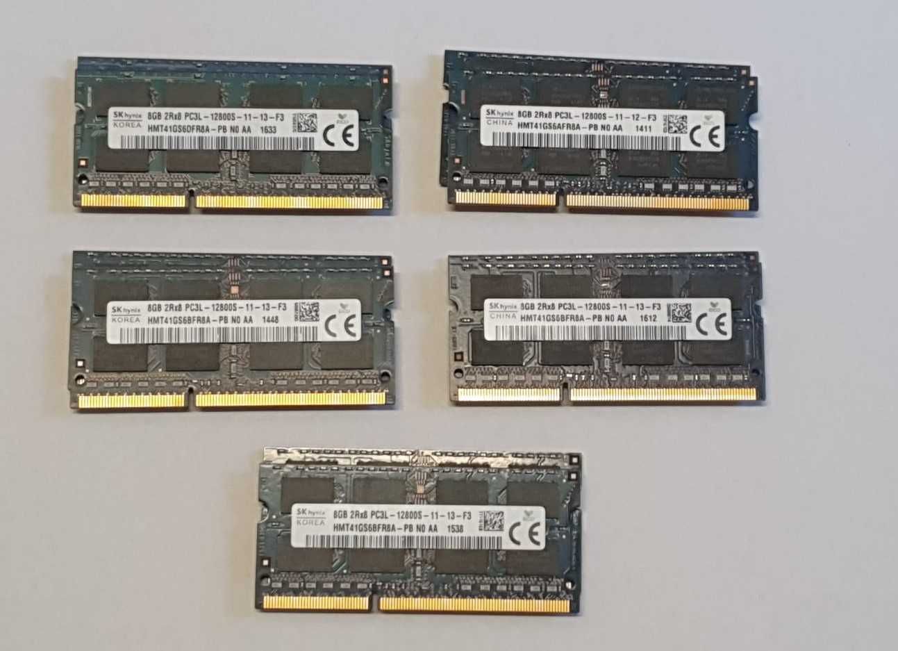 Kit 16GB DDR3 sodimm Hynix , kit 2 x 8GB DDR3L 1600 Hynix