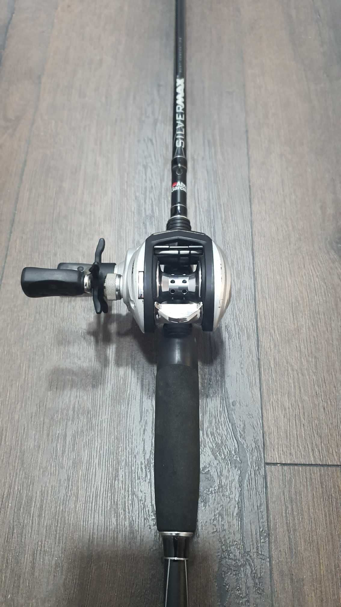 Мултипликатор и спининг въдица Abu Garcia Silver Max - 1.97m, 15-45g