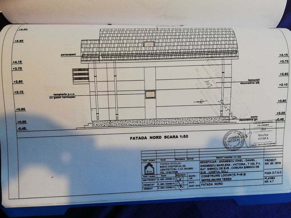 400 m2 cu parter executat simnicu de jos