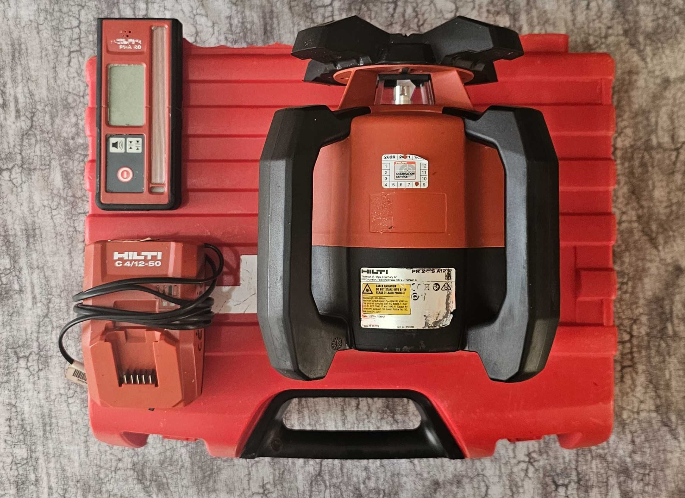 Hilti PR2 HS A12 ротационен лазер за открито