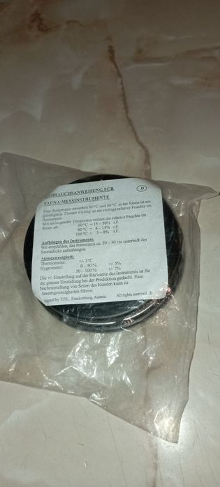 termometru sauna