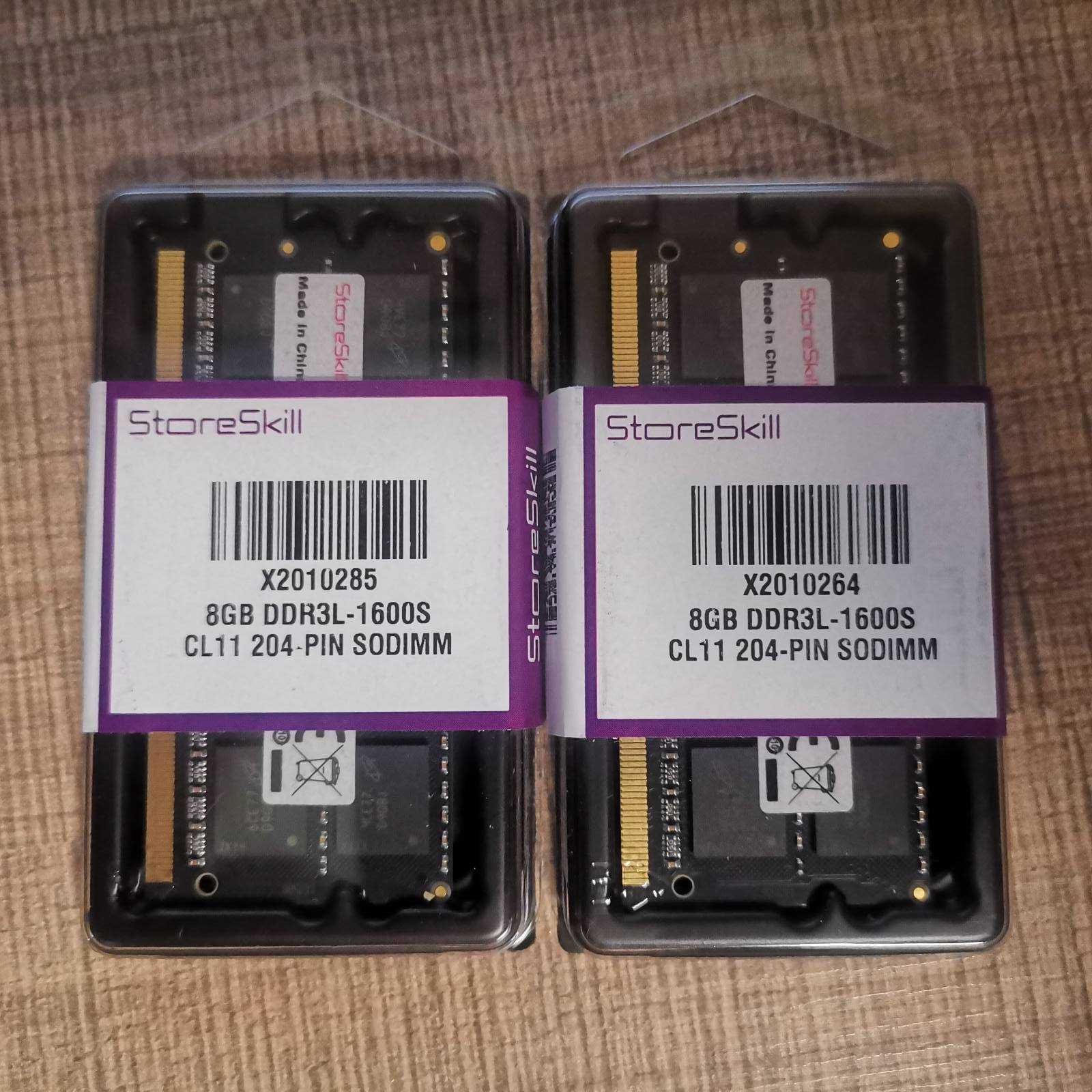 RAM Sodimm памет (16Gb) 2x 8Gb DDR3L 1600Mhz CL11 204pin 1.35V