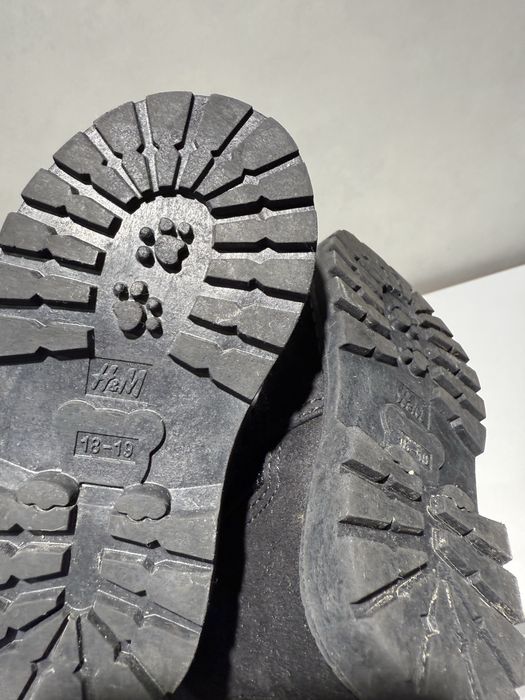 Сапоги замшевые детские h&m