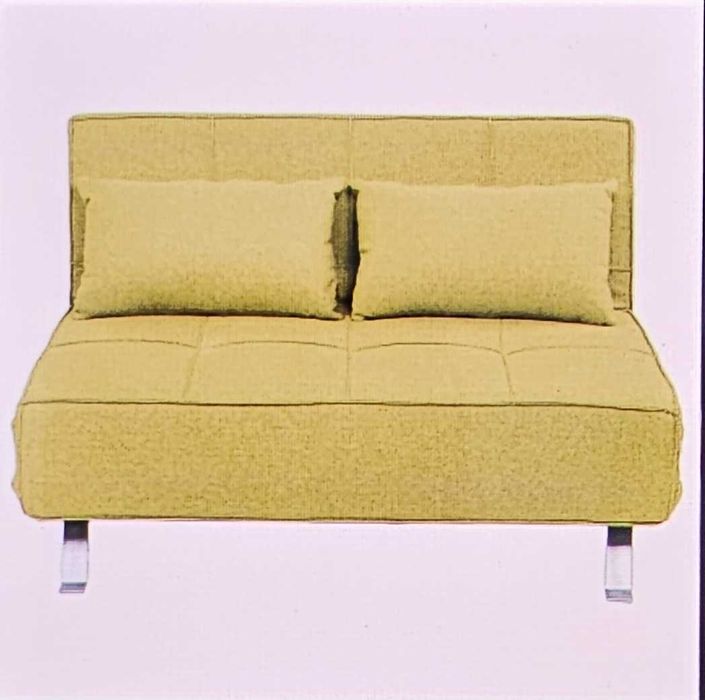 Canapea extensibila Kring Lyle, 2 locuri, textil, 120x80-195x77 cm.