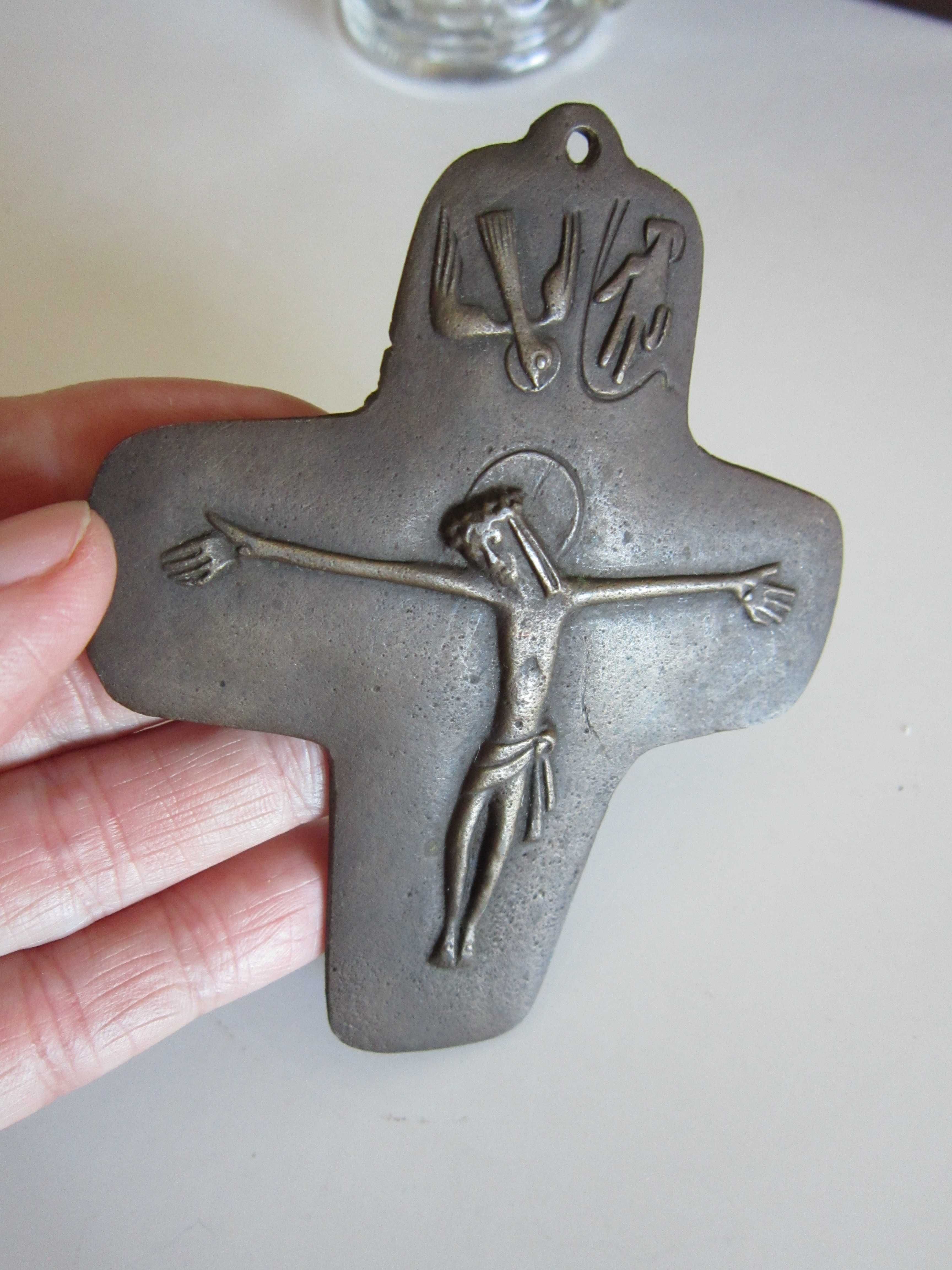 cadou rar Cruce Isus Sfantul Duh Sf.Treime Egino Weinert Germany1950