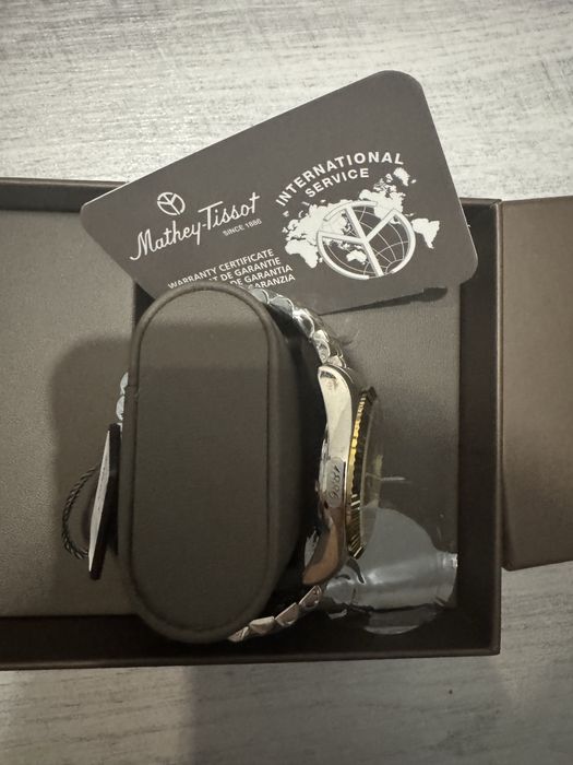 Vând ceas Mathey Tissot H1810- NOU, in cutie cu documente!