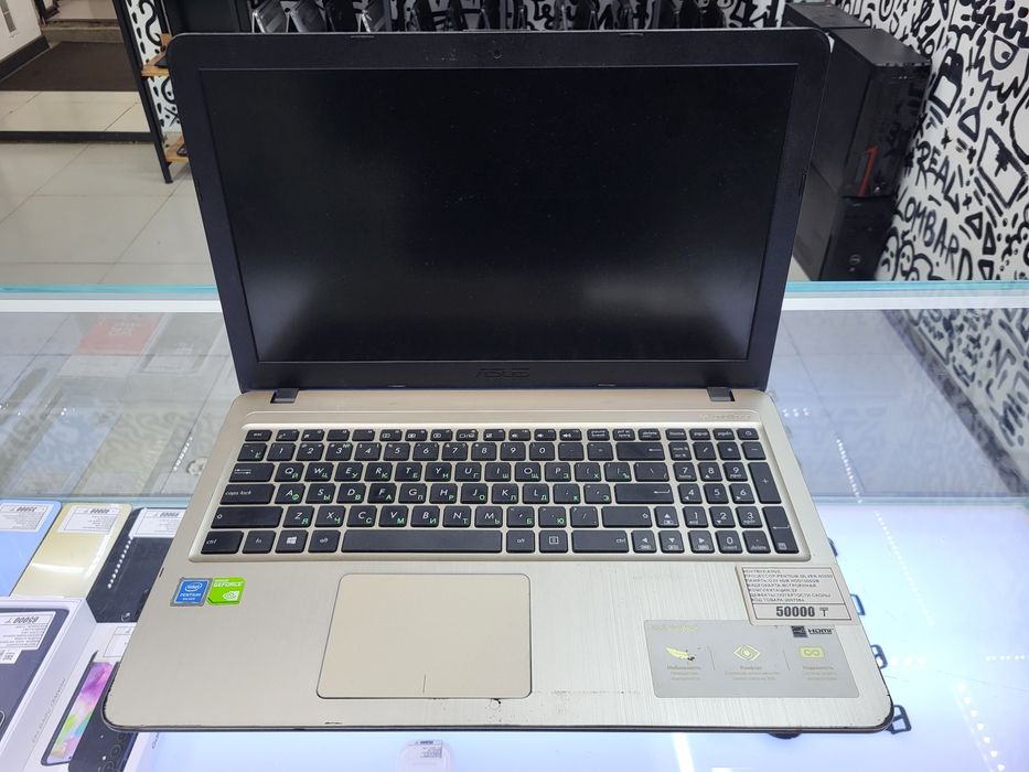 Ноутбук Asus Pentium N5000 Озу 4гб hdd1000gb рассрочка Реал ломбард