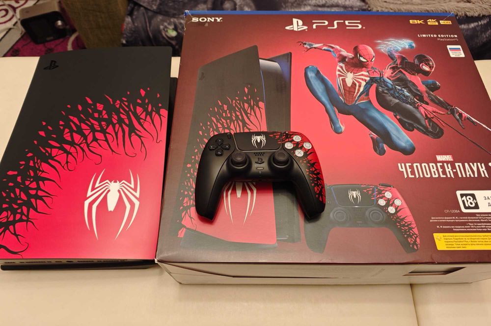 Плейстейшн 5 человек паук эдишн, ps 5