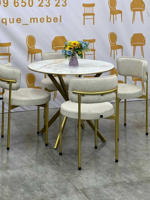 Loft ko'rinishda turli xil stol stullar Unique Mebelda