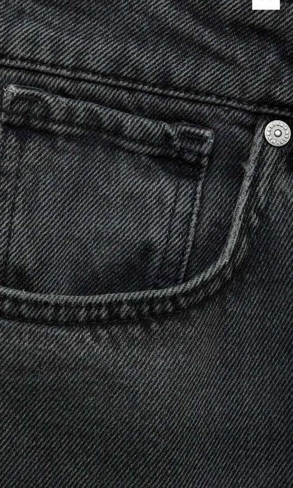 Дънки с ниска талия и широки крачоли. Размер 44