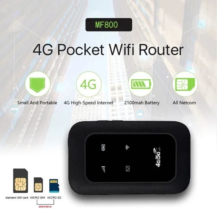 4G LTE Advanced Mobile WiFi — карманный роутер. Есть доставка