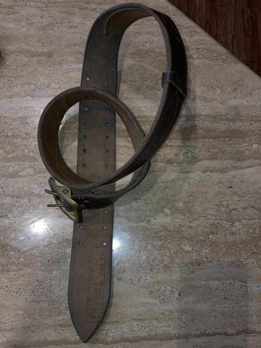 Ремень кожанный офицерский СССР