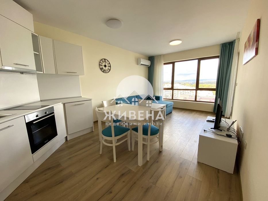 Обзаведен 3-стаен апартамент с морска панорама, кв. Аспарухово