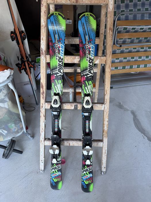 Комлект ски, със ски обувки за 9/10 годишно дете