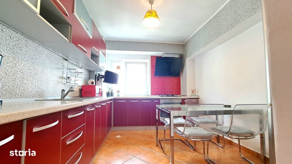 4 camere Tei - Deleni, et. 7, decomandat, 89 mp