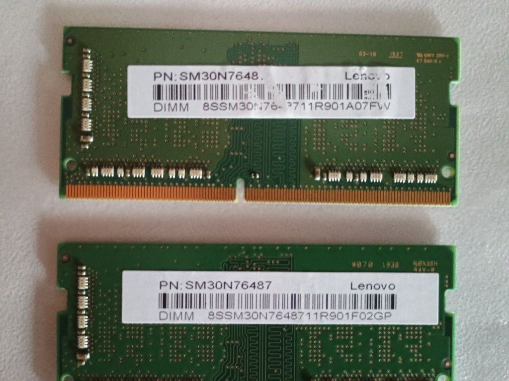 Memorii laptop DDR4