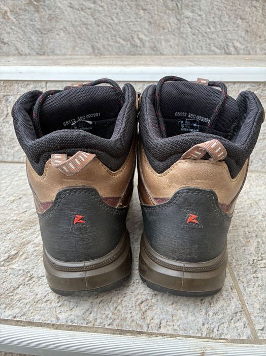 Обувки Ecco GoreTex Кожени 38 Туристически Свободен Стил