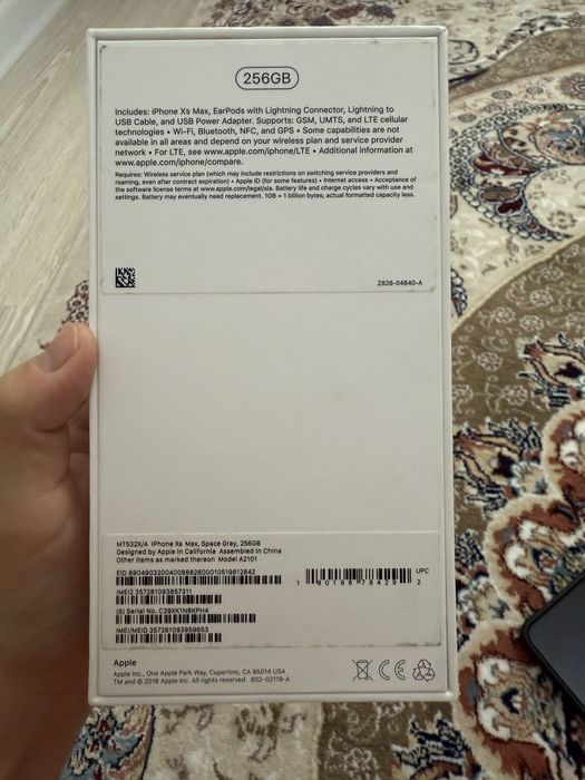 iPhone XS Max 256GB Space Gray