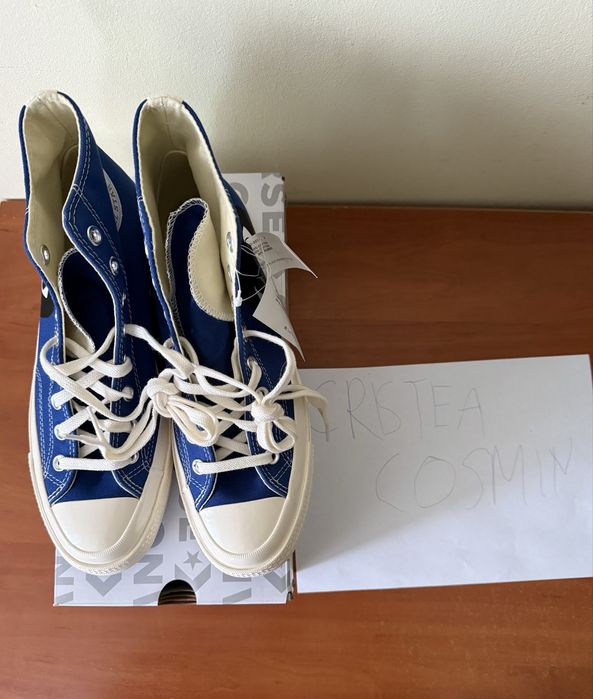 Converse x Commes des Garcons Blue Quartz