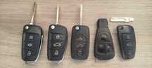 Ключове за кола Audi, Mercedes, части. Лот на обща цена.