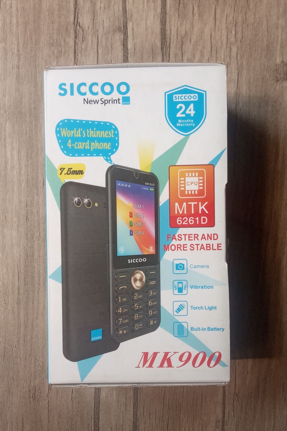 Sicco MK900 knopkali telefon sotiladi