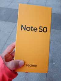 Realme Note 50 голубого цвета